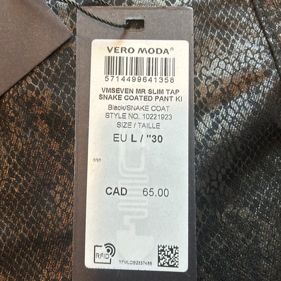 Vero Moda snake coat slim pants - Picture 7 of 7